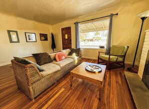 Smart-tv en een open haard