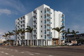 Overnatningsstedets facade