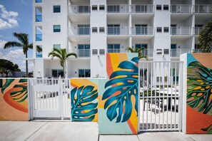 Façade de l’hébergement 