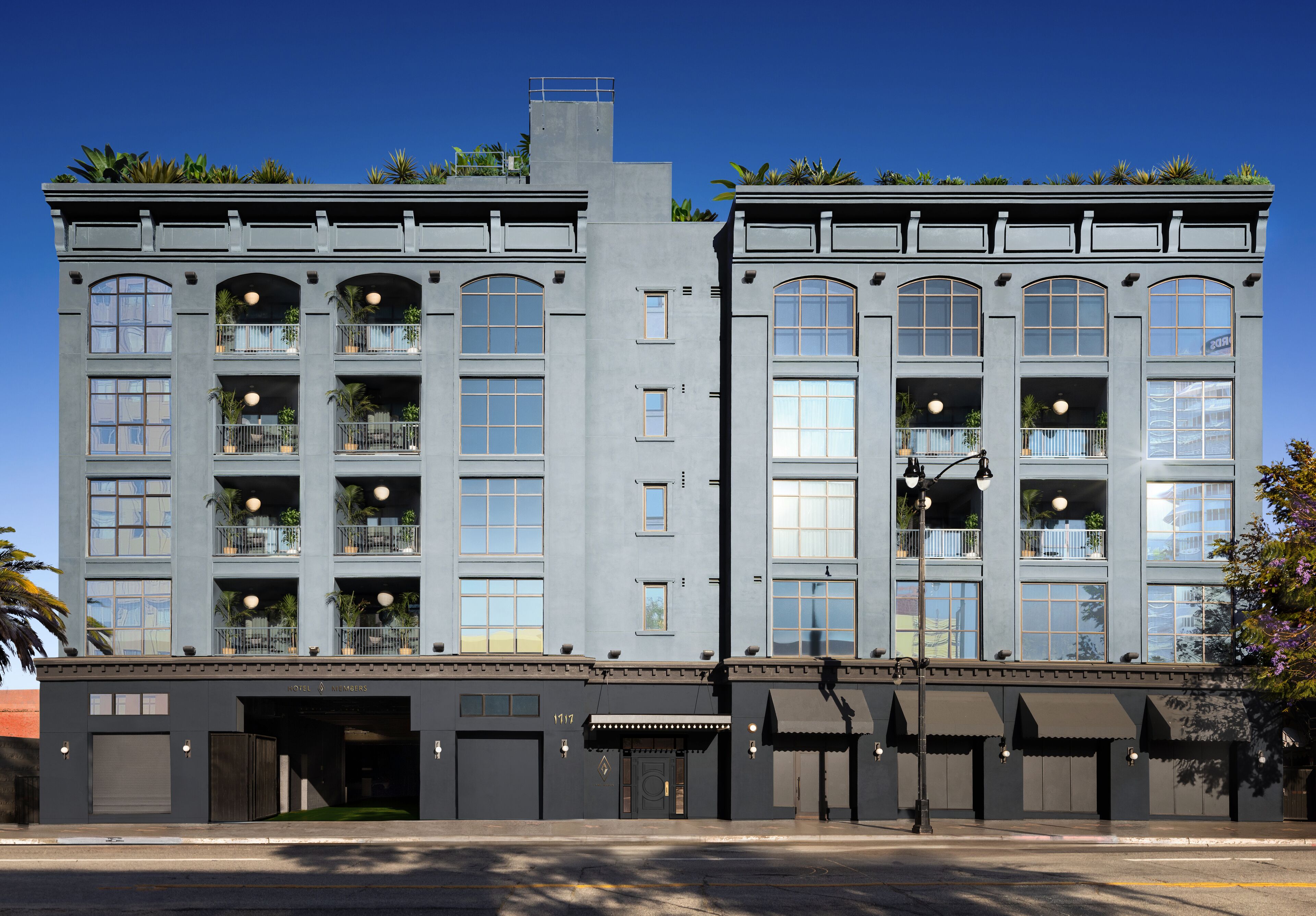 Fachada da propriedade