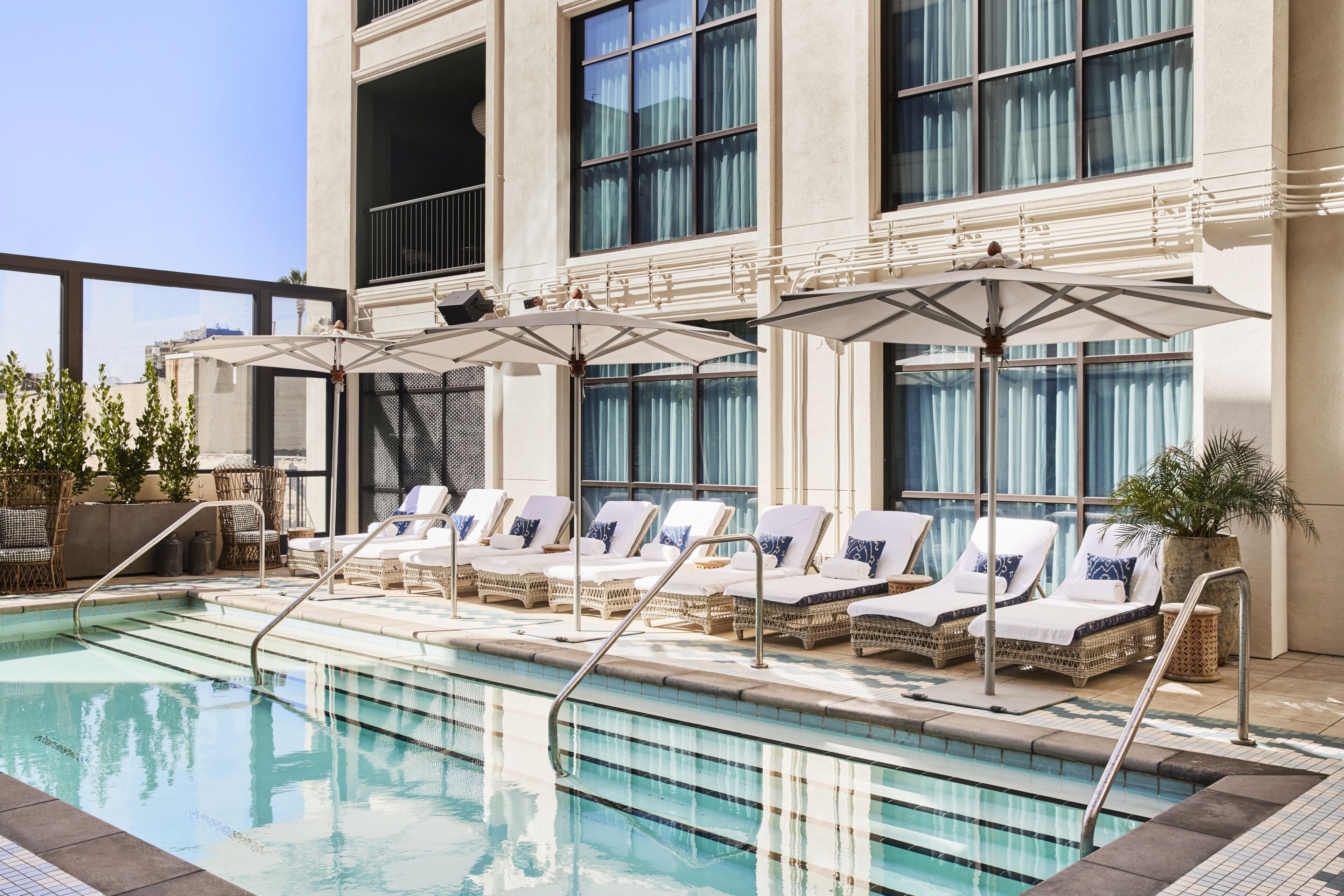 Alberca al aire libre 