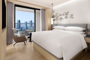 Executive Suite, 2 Bedrooms, City View (Terrace) | In-room safe, desk, laptop workspace, soundproofing - Courtyard By Marriott Sejong (Sejong)