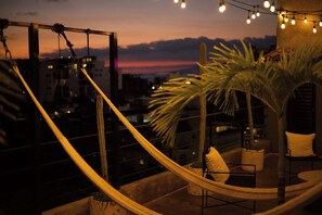 Terrace/patio - Room 101 Summary:<br>We (Puerto Vallarta)