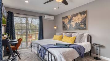 1 bedroom, desk, iron/ironing board, free WiFi