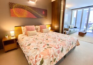 1 Schlafzimmer, Bügeleisen/Bügelbrett, kostenloses WLAN, Bettwäsche