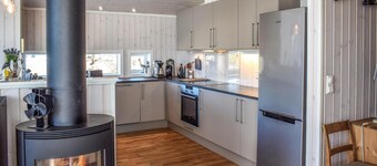 Bonita casa en Manstad con cocina.