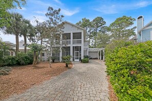 Exterior - Memory Maker II~Modern Home in Seagrove Beach 30a~ Trails, beach gear, and more! (Santa Rosa Beach)