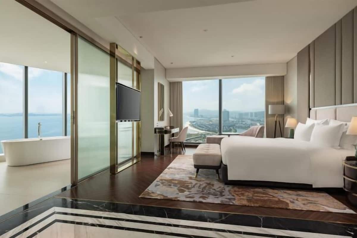 1 chambre, literie hypoallergénique, minibar