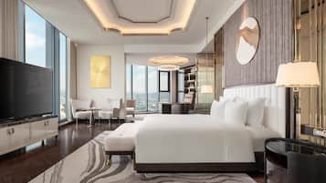 Presidential Suite, Bay View | Hypo-allergenic bedding, minibar, in-room safe, desk