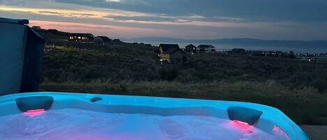 Bain à remous extérieur