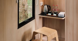 Cabana luxo | Cortinas blackout, Wi-Fi de cortesia, roupa de cama