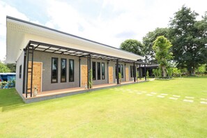 Fachada de la propiedad