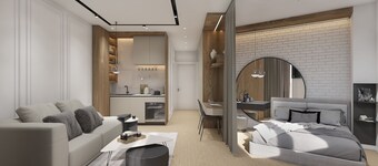 Apartman Soho 2 Modern condo w/ a pool- short ride to the seaside!