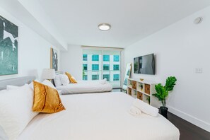 2 Schlafzimmer, Schreibtisch, Bügeleisen/Bügelbrett, WLAN