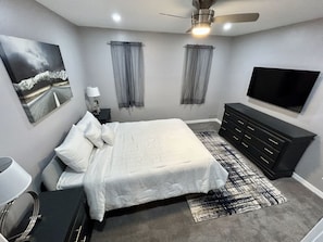 3 chambres, bureau, fer et planche à repasser, Wi-Fi gratuit