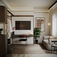 Premium Double Room | Desk, blackout drapes, soundproofing, iron/ironing board