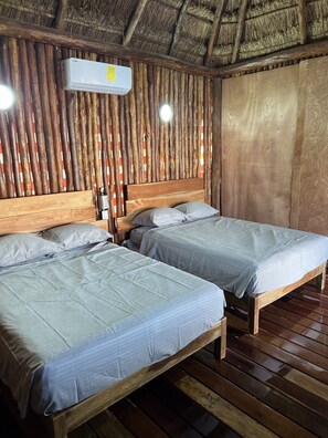 1 bedroom, bed sheets - Paraiso Cocoyito Ría  (Progreso)