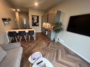 Smart-tv en een stereo
