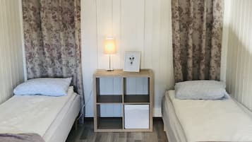 2 habitaciones y ropa de cama