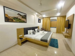 Executive Double Room | Free WiFi, bed sheets - Sun Stone Hotel & Club - Jawai (Sumerpur)
