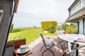 Outdoor dining - Panorama. View. Watt. (Sylt-Ost)