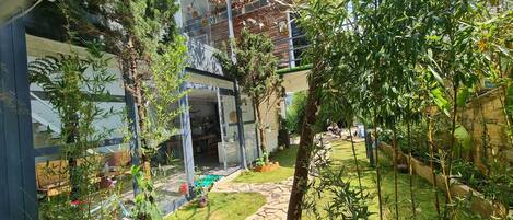 Overnatningsstedets område