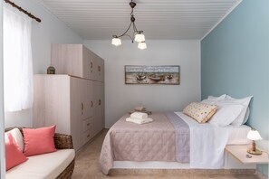 2 Schlafzimmer, Zimmersafe, kostenloses WLAN, Bettwäsche