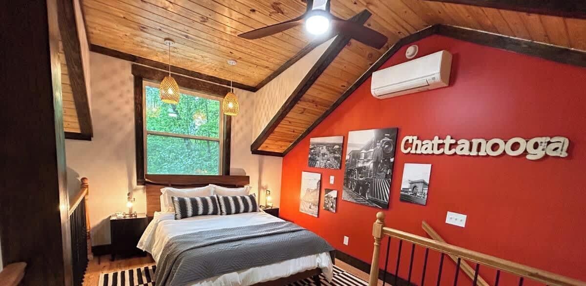 1 Schlafzimmer, Schreibtisch, Reisekinderbett, kostenloses WLAN