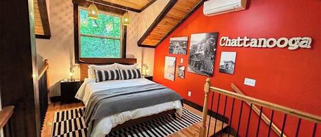 1 bedroom, travel crib, free WiFi