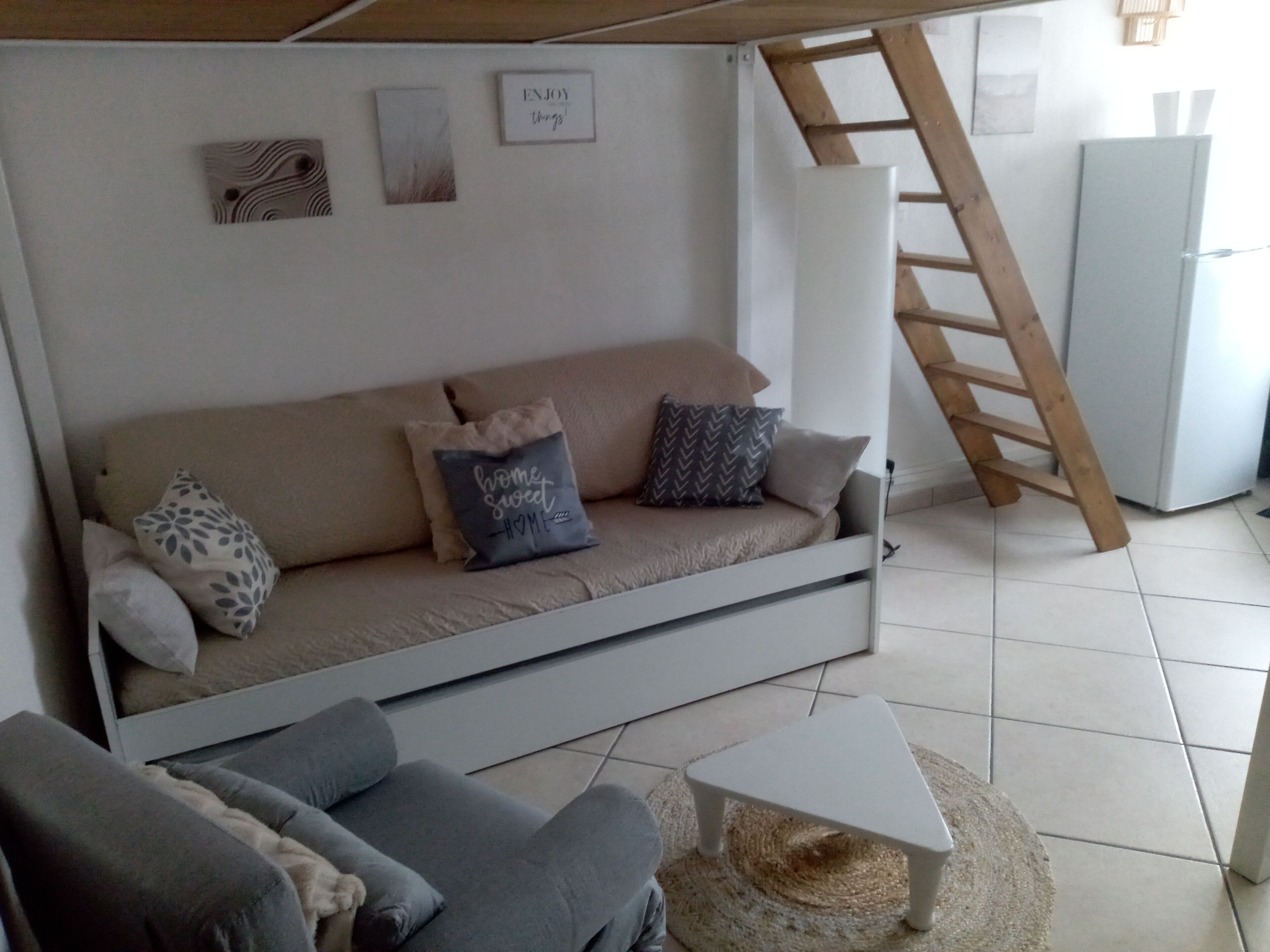 Appartement 27m2 Vue Jardin et Port de Plaisance