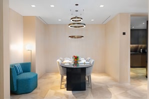 Appartement Deluxe, 1 chambre | Salle à manger
