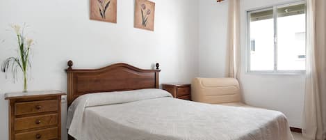 2 habitaciones, wifi gratis y ropa de cama