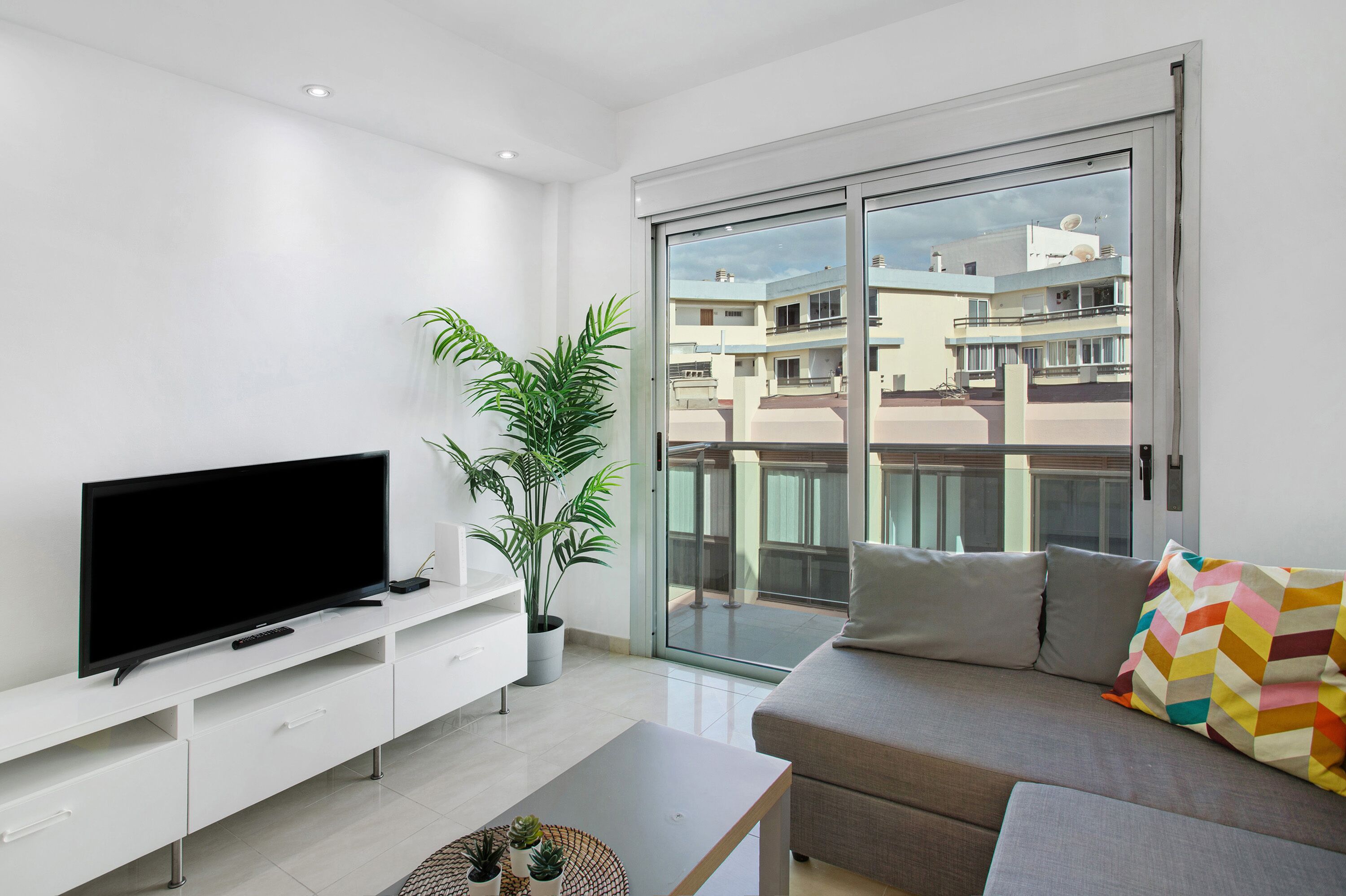 Holiday Apartment 'Articel Costa Alegre' with Partial Sea View, Balcony and Wi-Fi