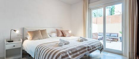 3 chambres, fer et planche Ă repasser, Wi-Fi gratuit, draps fournis