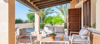 Maison de campagne 'Es Revolt De Sa Barrala' avec piscine privée, Wi-Fi et climatisation