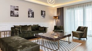 Living area - Canbakkal Tower Apartment Trabzon (Trabzon)