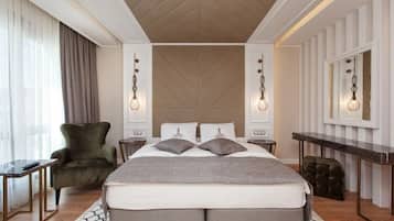 Apartemen Deluks | 3 kamar tidur, setrika/meja setrika, dan Wi-Fi gratis