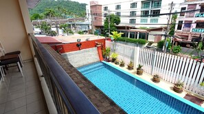 Deluxe Pool View with Balcony | View from room - Wanna Marine (Patong)