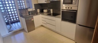 acogedor apartamento con vista al mar en Manilva