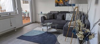 Modern semi-detached house with large garden