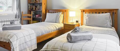 2 chambres, Wi-Fi gratuit, draps fournis