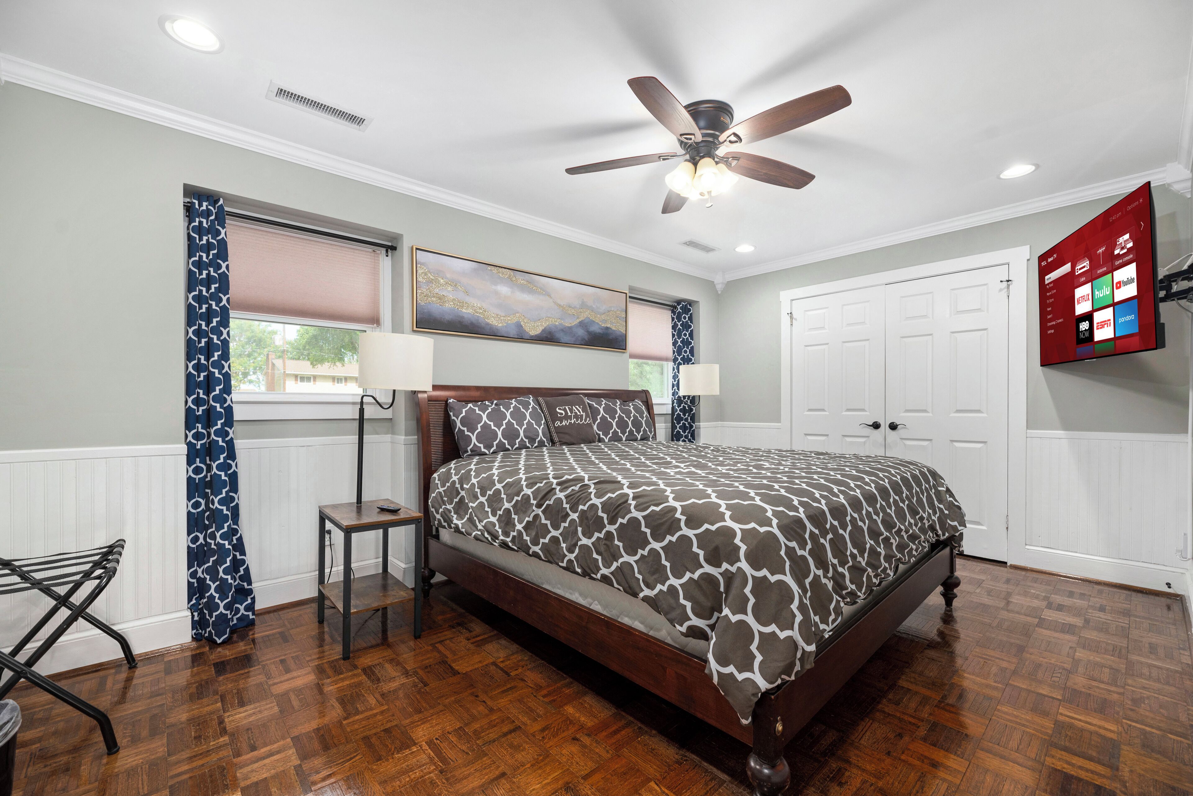 7 bedrooms, iron/ironing board, travel cot, free WiFi