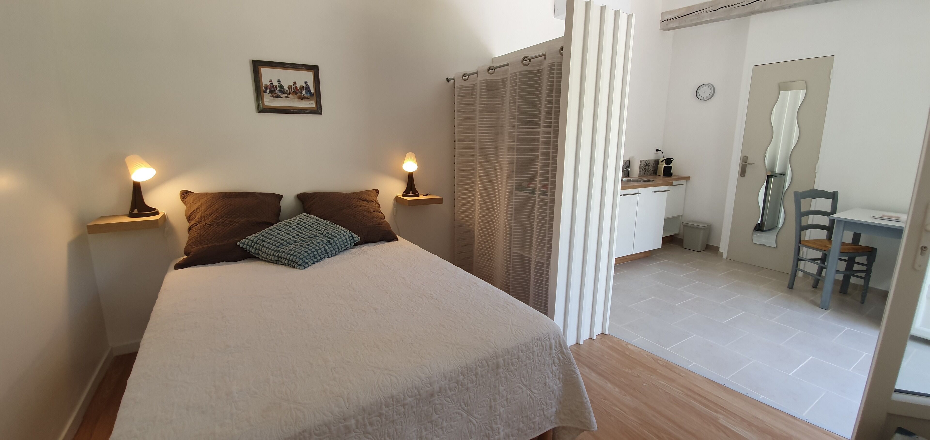 Annex studio in property of the hosts