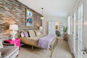 2 bedrooms, iron/ironing board, travel crib, WiFi