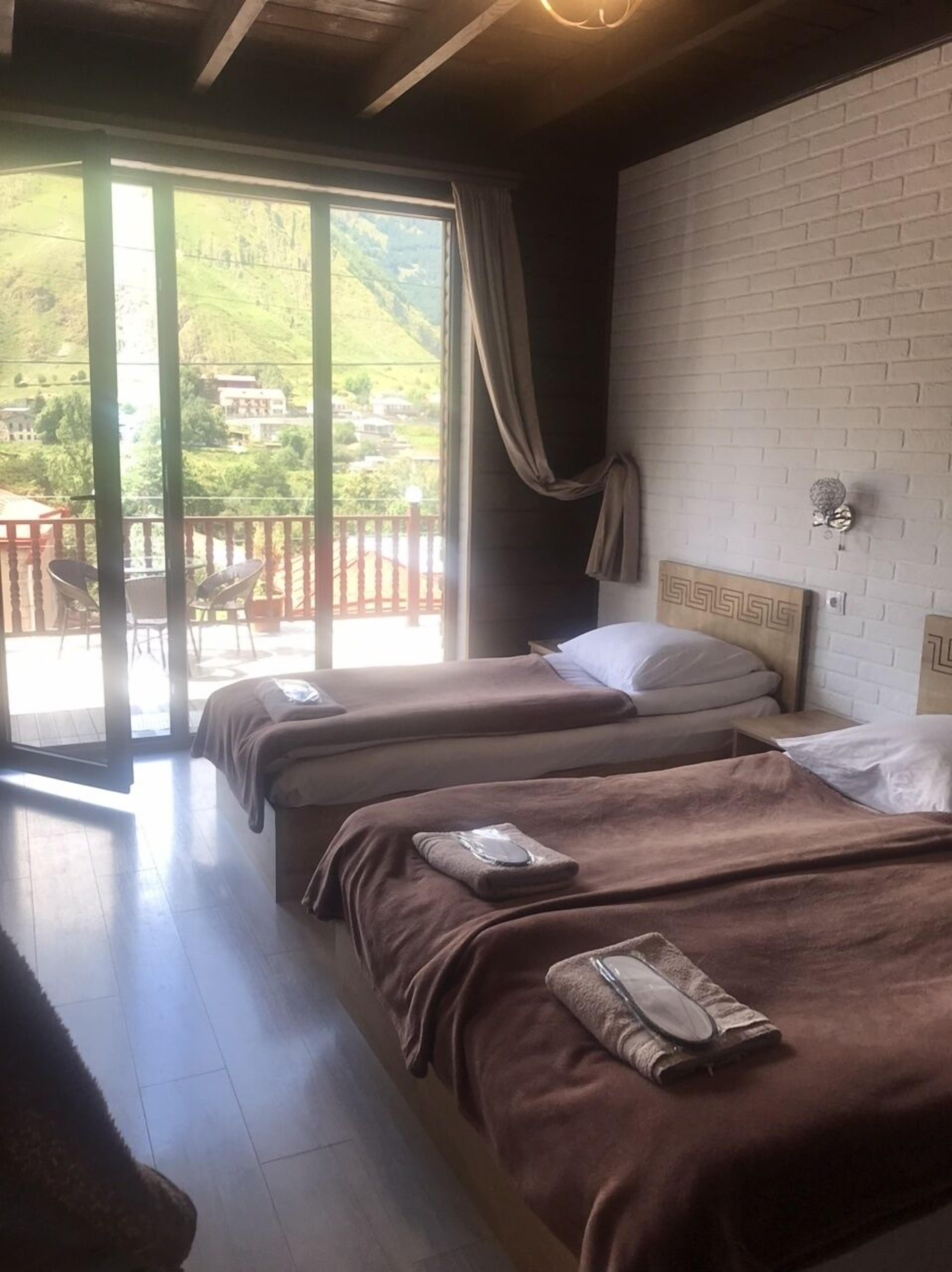 Basic Room, Multiple Beds, Mountainside | Desk, laptop workspace, blackout drapes, soundproofing