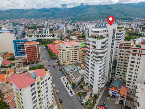 Family size condo with a beautiful view of Cristo Redentor