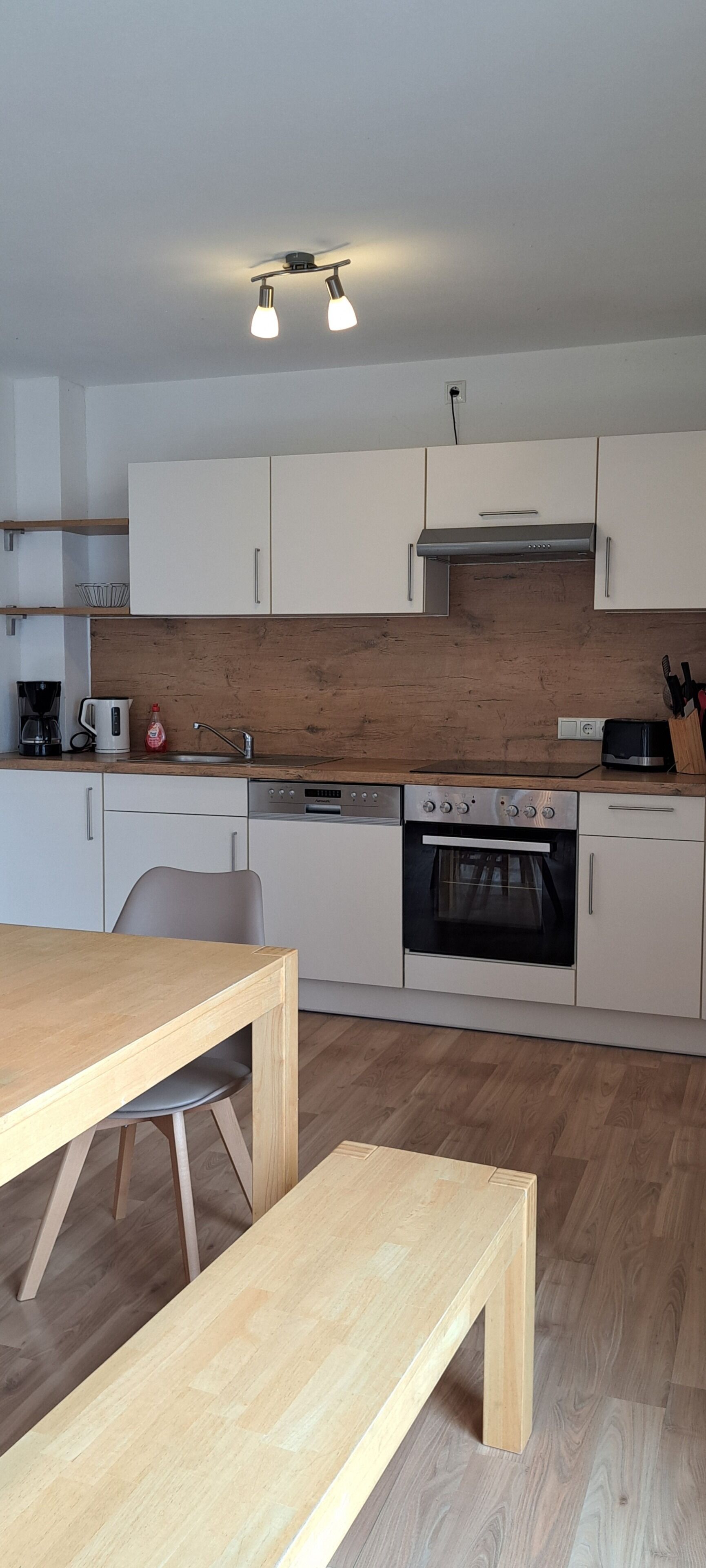 Kühlschrank, Ofen, Herdplatte, Geschirrspüler