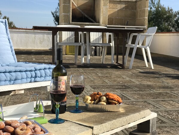 Restauration en plein air