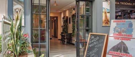 Façade de l’hébergement