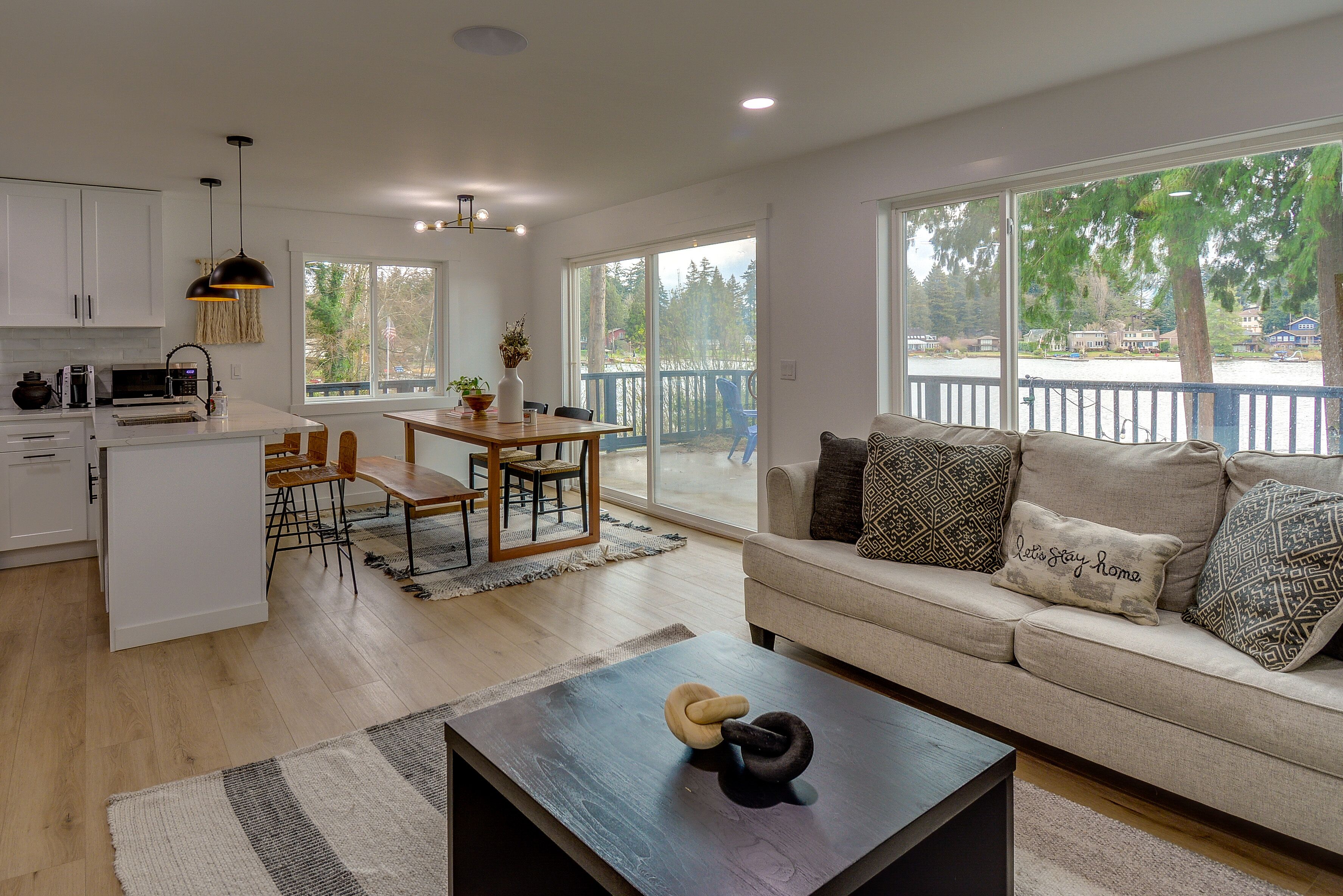 Waterfront Cottage on Angle Lake w/ Private Deck